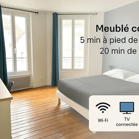 Appartement Maciet 2- Centre Ville Meaux-Gare-Disney المظهر الخارجي الصورة